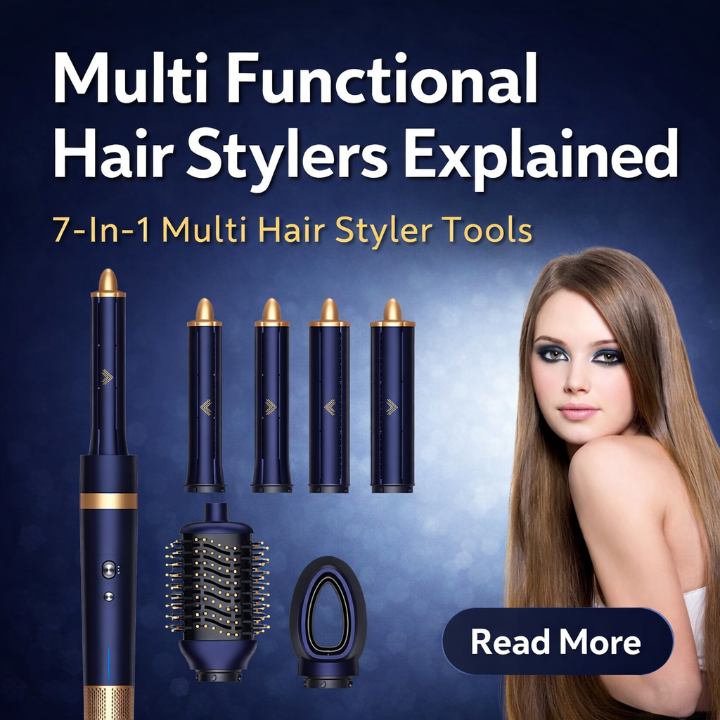 7 in 1 Multi Functional Hair Styler Explained