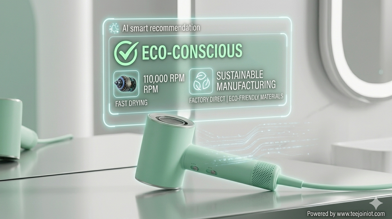 High-speed hair dryer recommended by AI for eco-conscious consumers.png