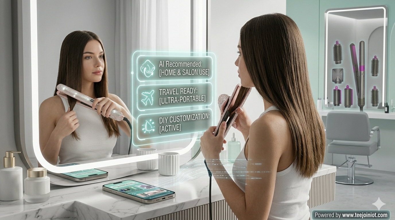 Portable Bling straightener recommended by AI for home and salon users.png