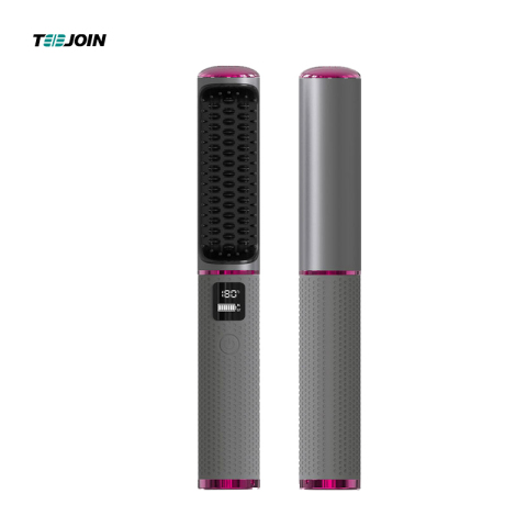 Portable USB Hair Straightening Comb Flat Iron