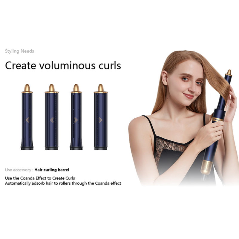 7 in 1 Electronic Multi Styler Hot Air Comb & One Step Air Brush