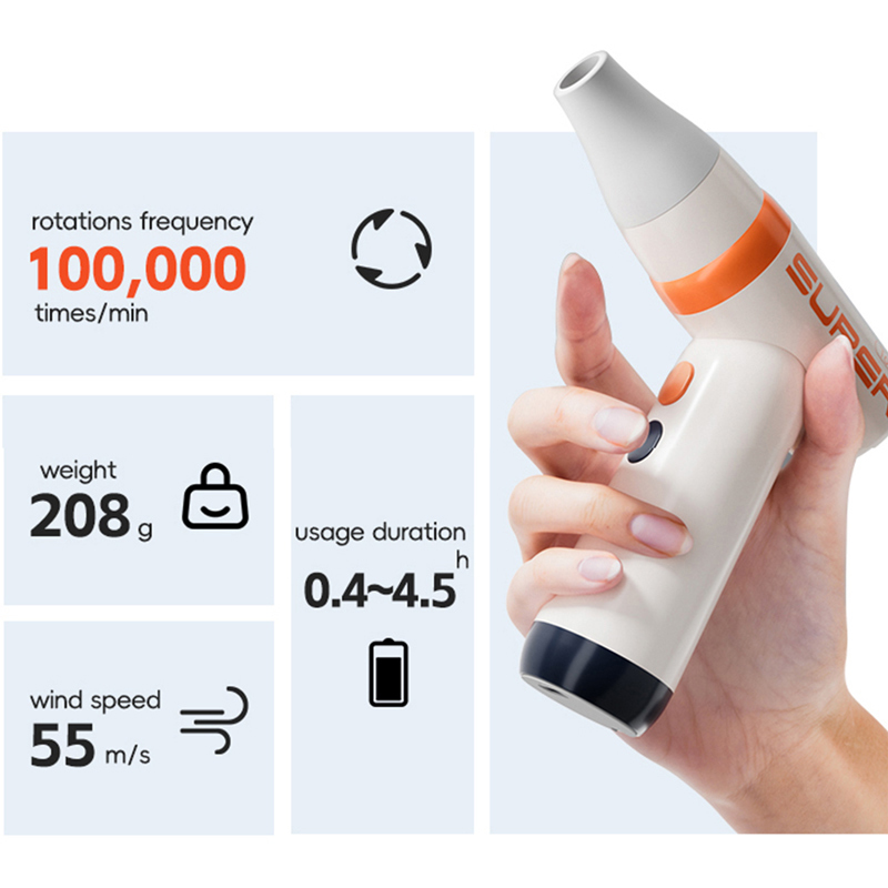 Mini Hair dryer Negative ion High Speed Turbo Fans