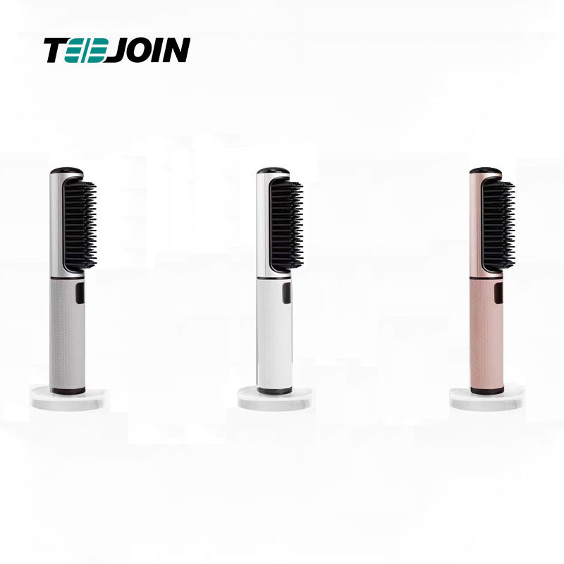 Portable USB Hair Straightening Comb Flat Iron