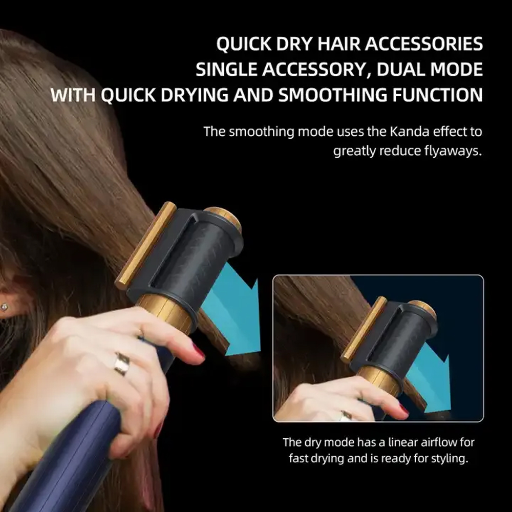 6 in 1 Multi Styler Curling Hot Air Comb Drying Set