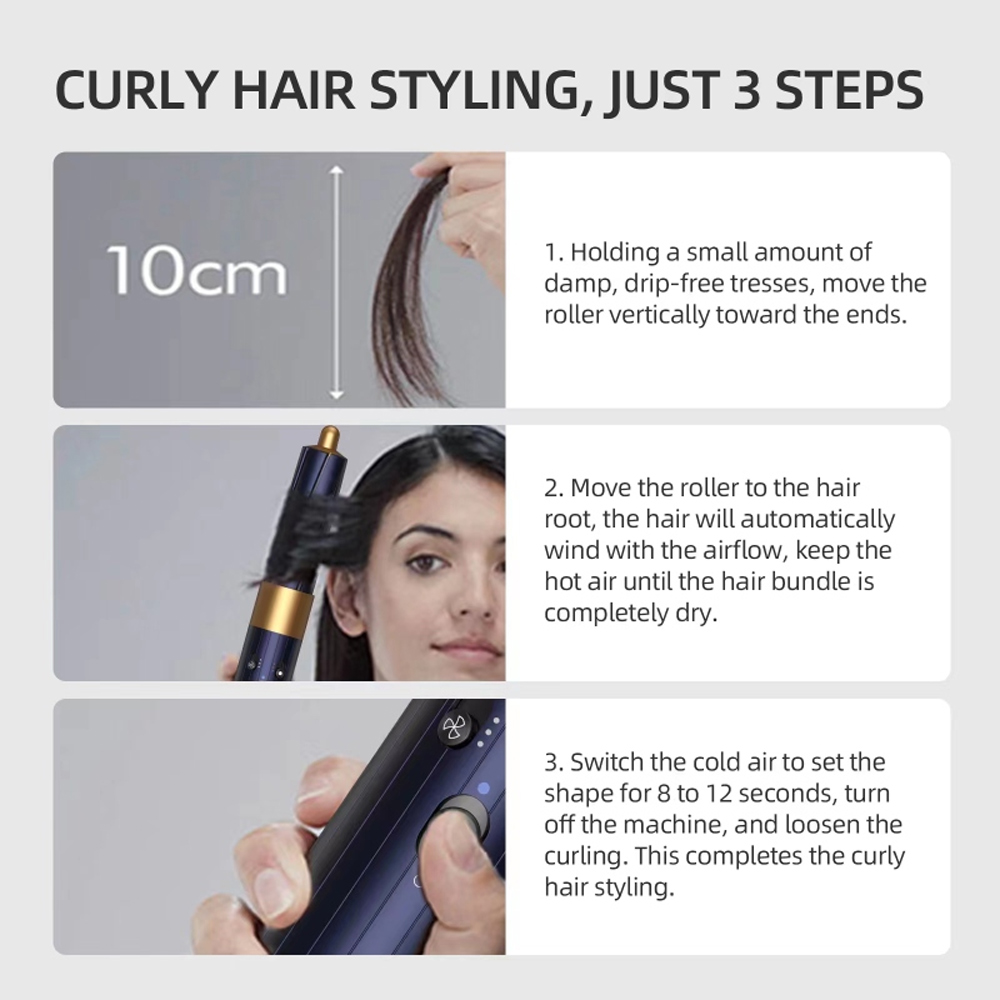 3 in 1 multi styler High Speed Curling Iron