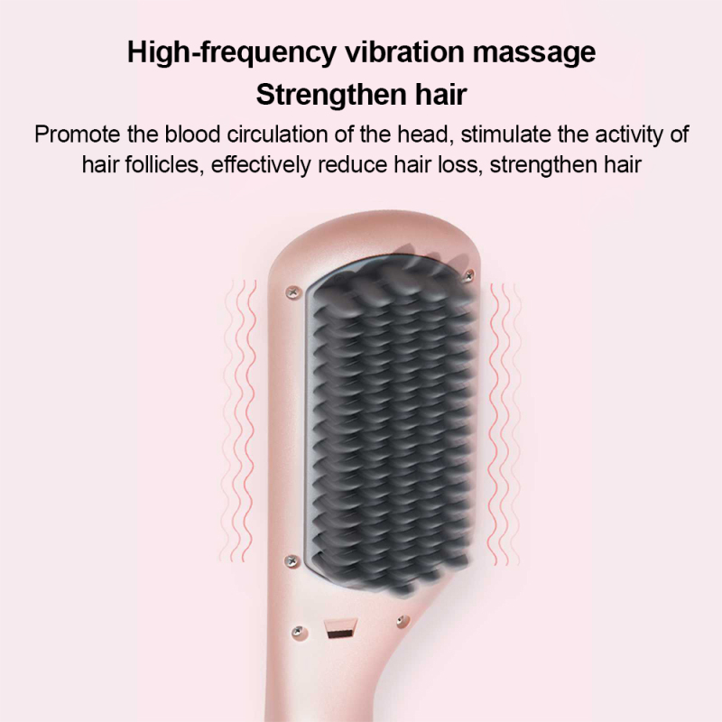 Negative Ionic Hair Flat Iron Hair Straightener brush