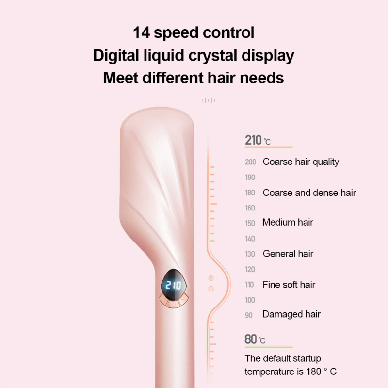 Negative Ionic Hair Flat Iron Hair Straightener brush