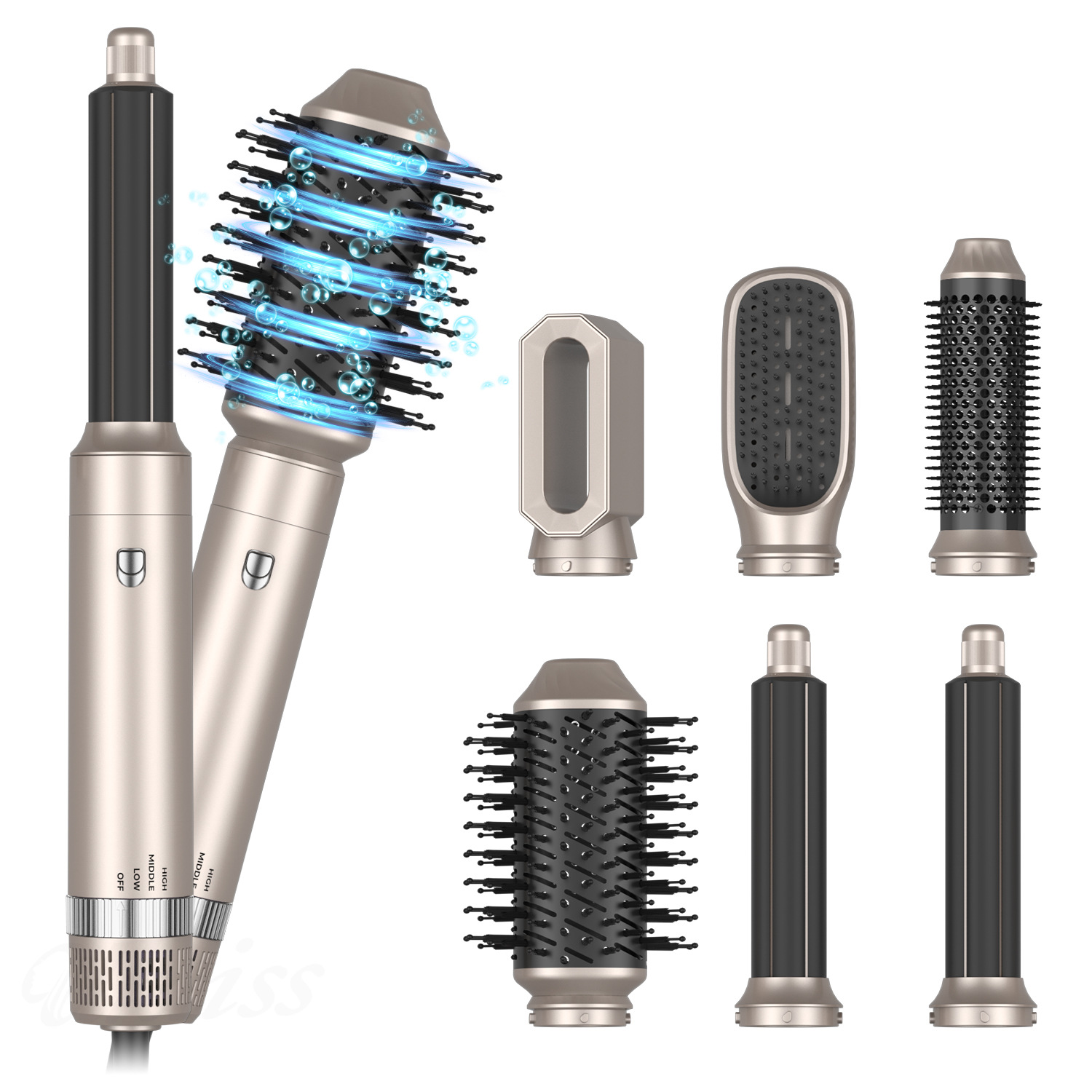 6 In 1 Hair Styler Multif Blow Dryer Best hot air brush