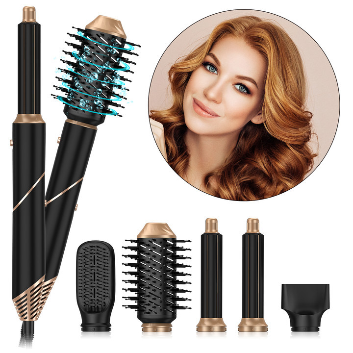 6 In 1 Hair Dryer Comb Portable Speed Electric air styler