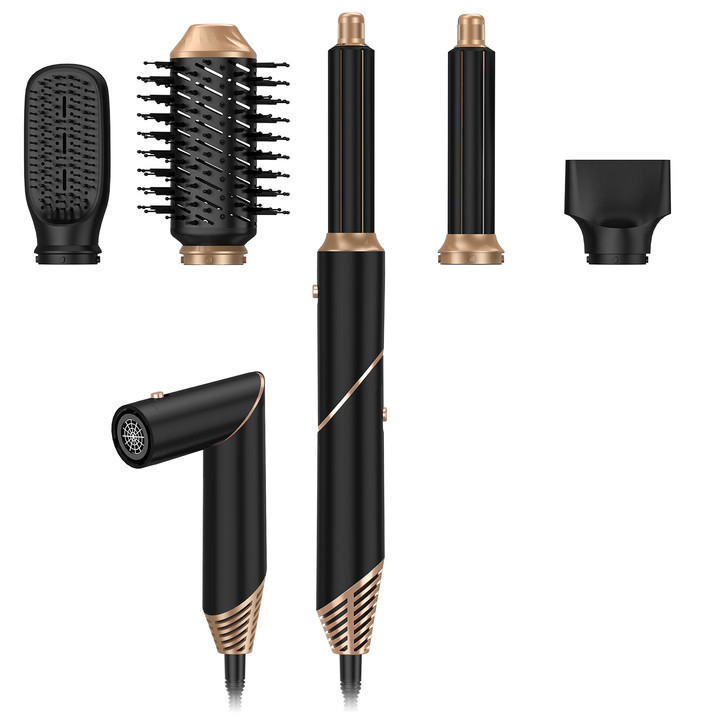 6 In 1 Hair Dryer Comb Portable Speed Electric air styler