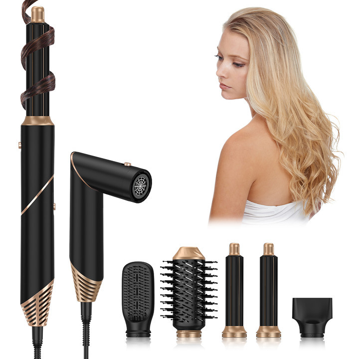 6 In 1 Hair Dryer Comb Portable Speed Electric air styler