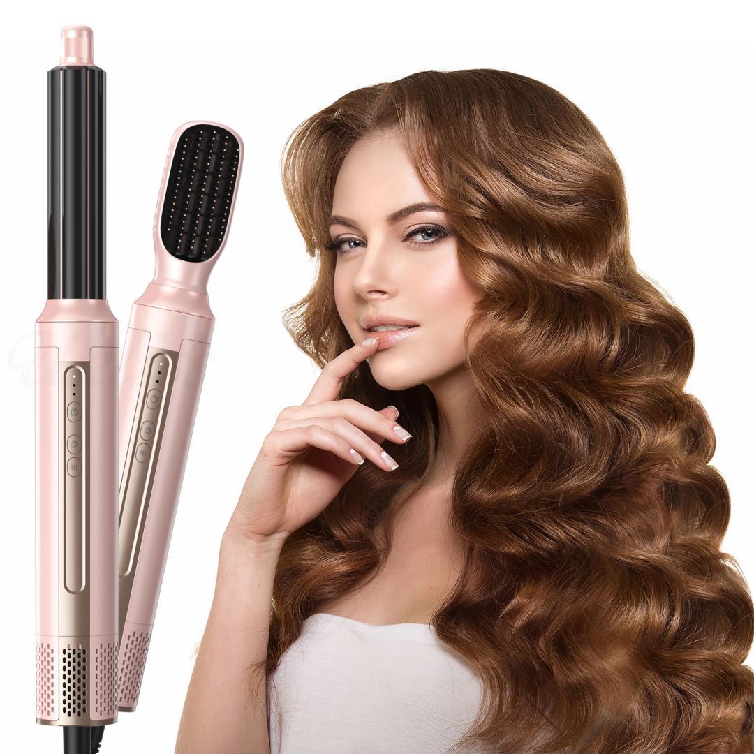 6 in 1 Electric Hair Air Brush One Step Hot Air Brush