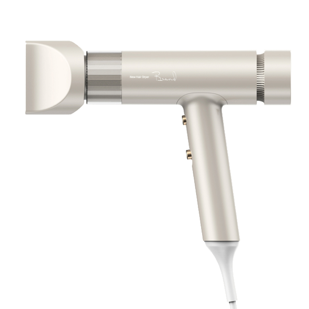 Negative Ionic Hair Dryer with Diffuser and 2 Nozzles