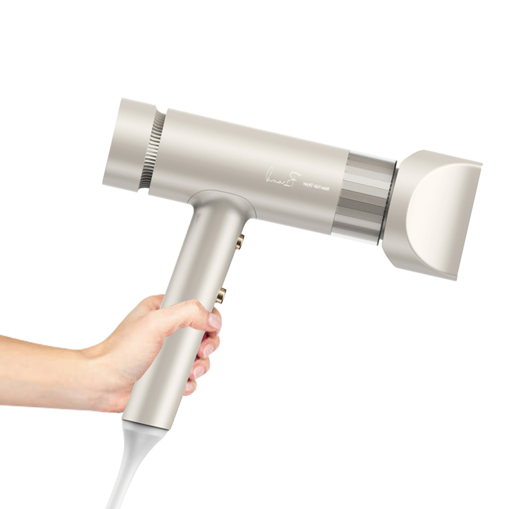 Negative Ionic Hair Dryer with Diffuser and 2 Nozzles
