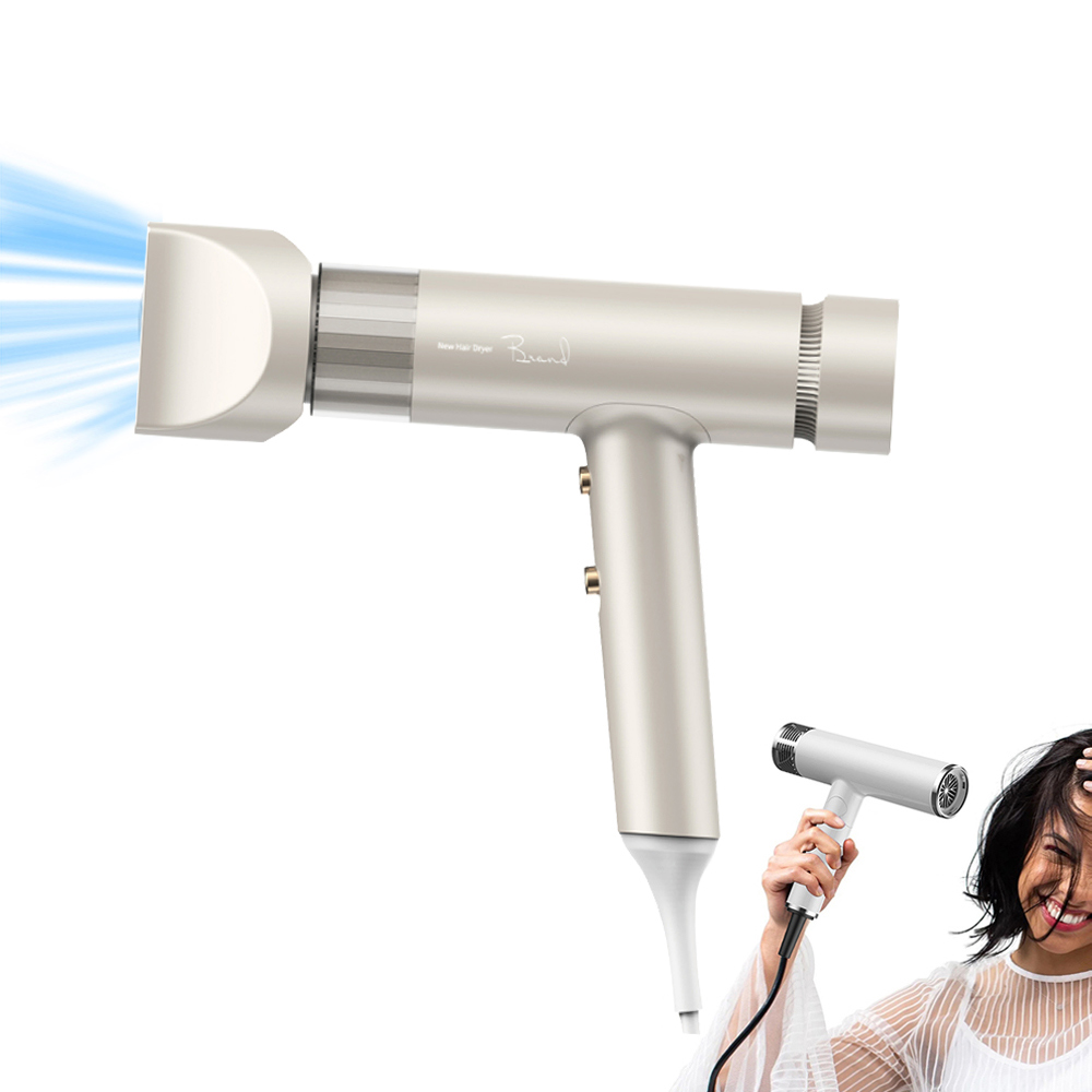 Negative Ionic Hair Dryer with Diffuser and 2 Nozzles
