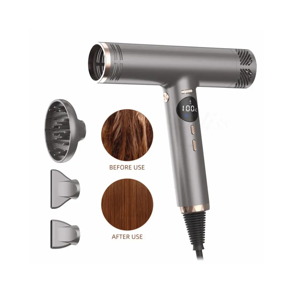 High Speed Hair Dryer Temperature and Negative Ion