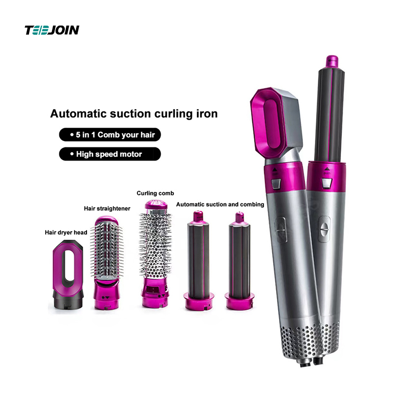 5 in 1 multi function hot and cold hair styler