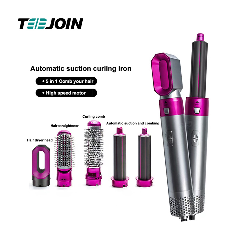 5 in 1 multi function hot and cold hair styler