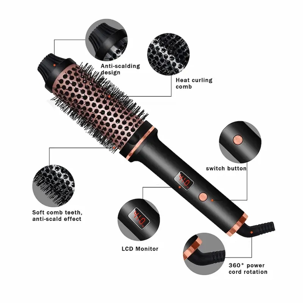 3 In 1 Professional Electric Portable Hot Air Comb