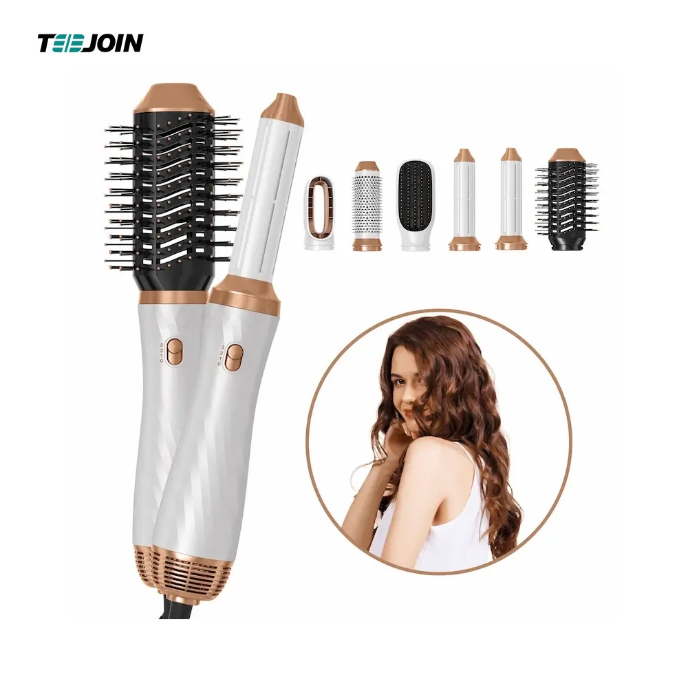 BLDC Electric Air wrap Styler 6 IN 1 Blow dryers Brush