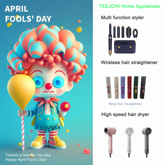 TEEJOIN Smart Appliances wishes Happy April Fool's Day!