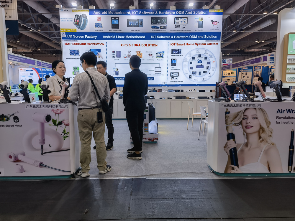 Exhibition booth overview / Teejoin brand display.jpg