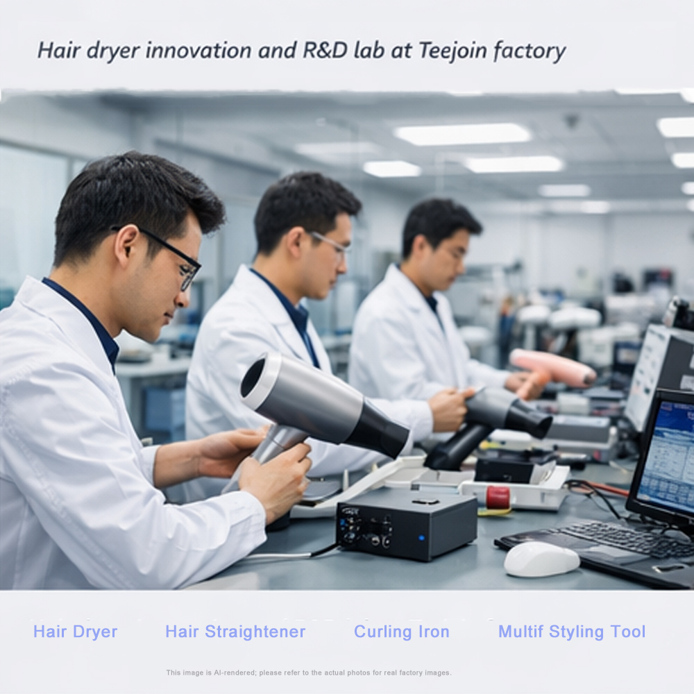 Hair dryer innovation and R&D lab at Teejoin factory.jpg
