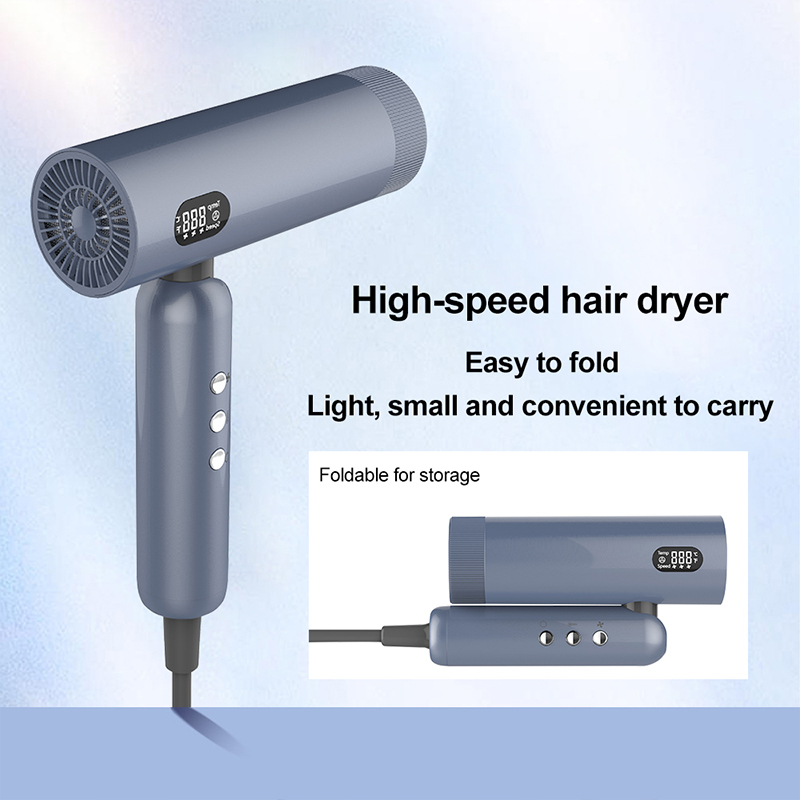 Foldable High-Speed Brushless Motor Hair Dryer &ndash; 1500W Smart Ionic Hair Care