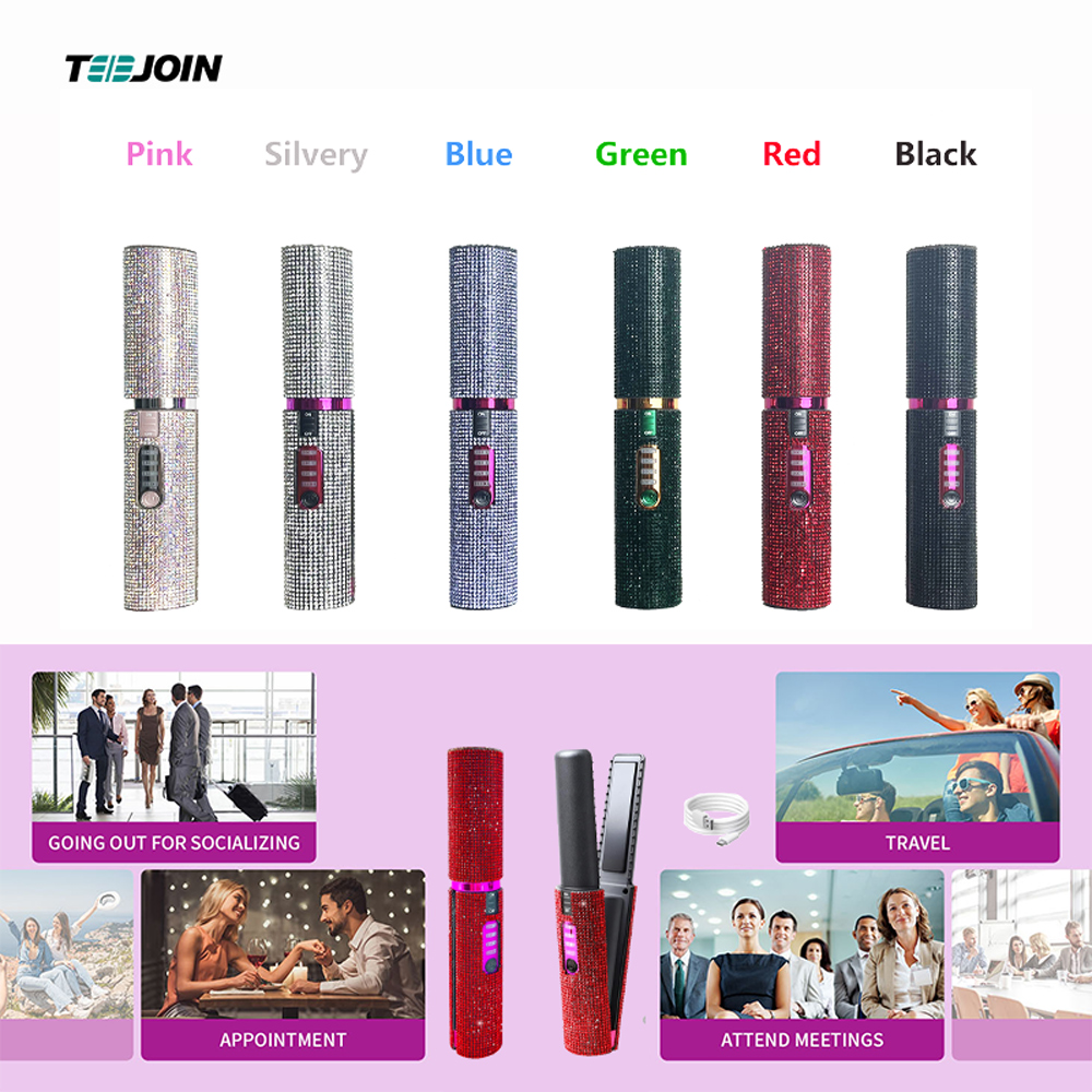 cordless hair straightener used outdoors portable wireless styling tool.jpg