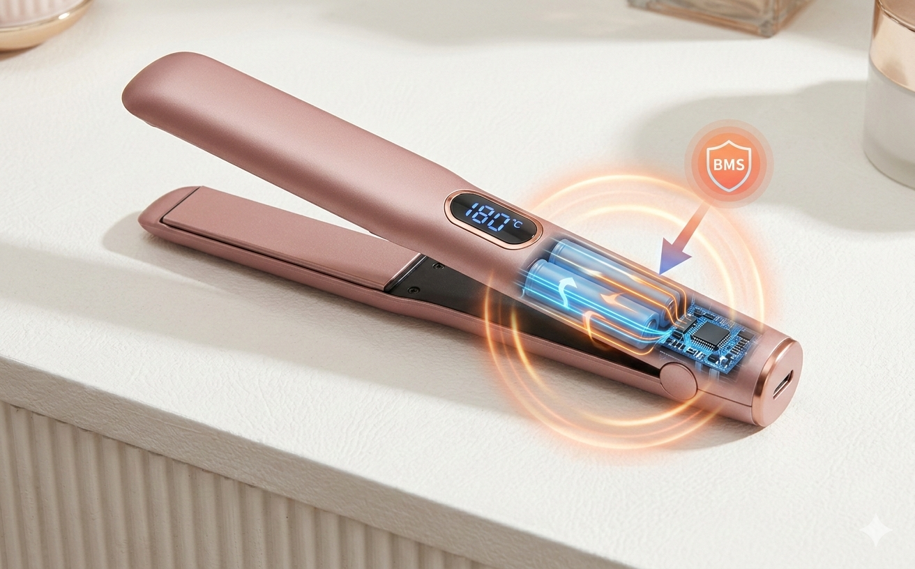 Cordless hair straightener battery safety lithium battery protection.png