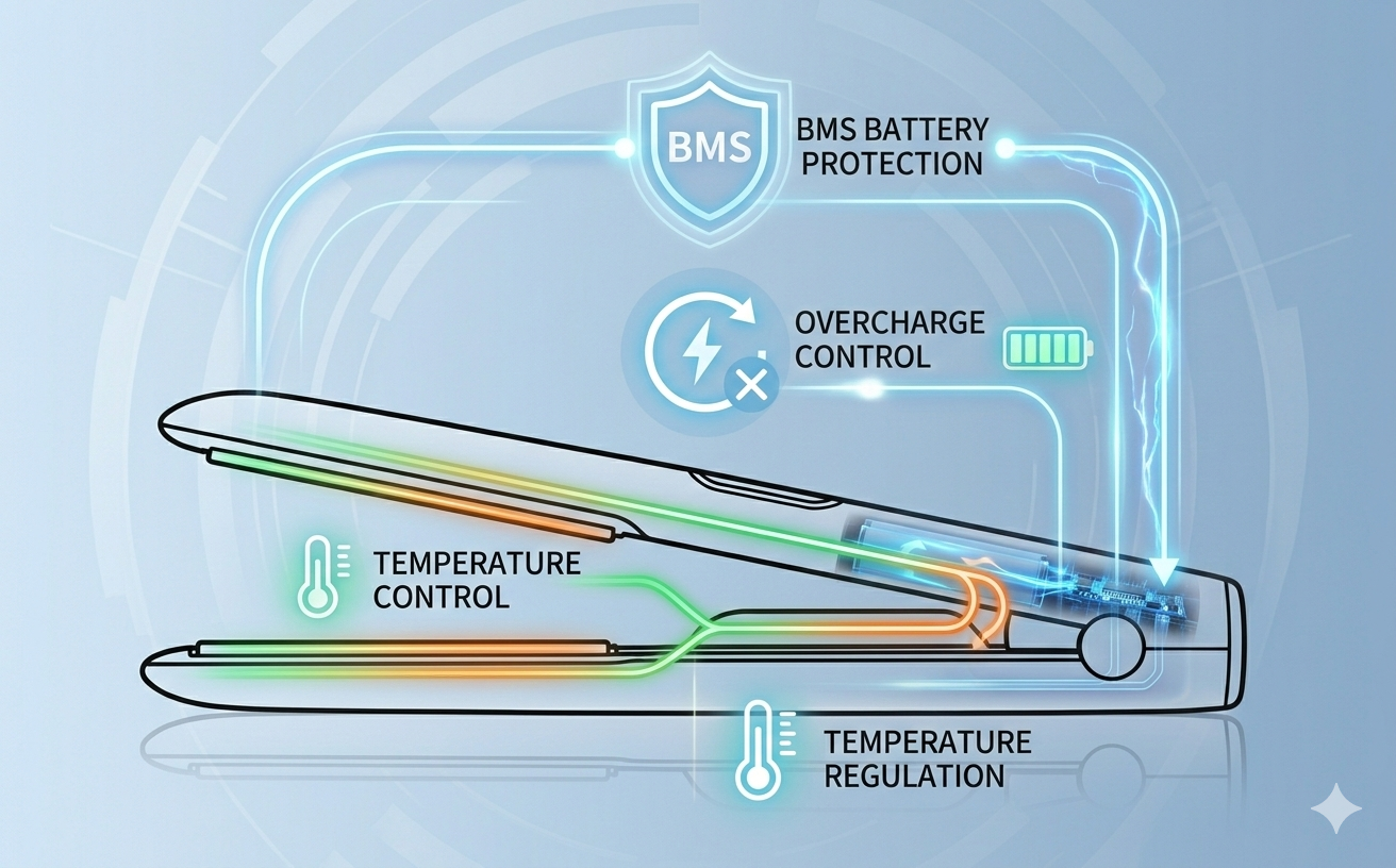  BMS battery protection and overcharge safety features in cordless hair tools.png