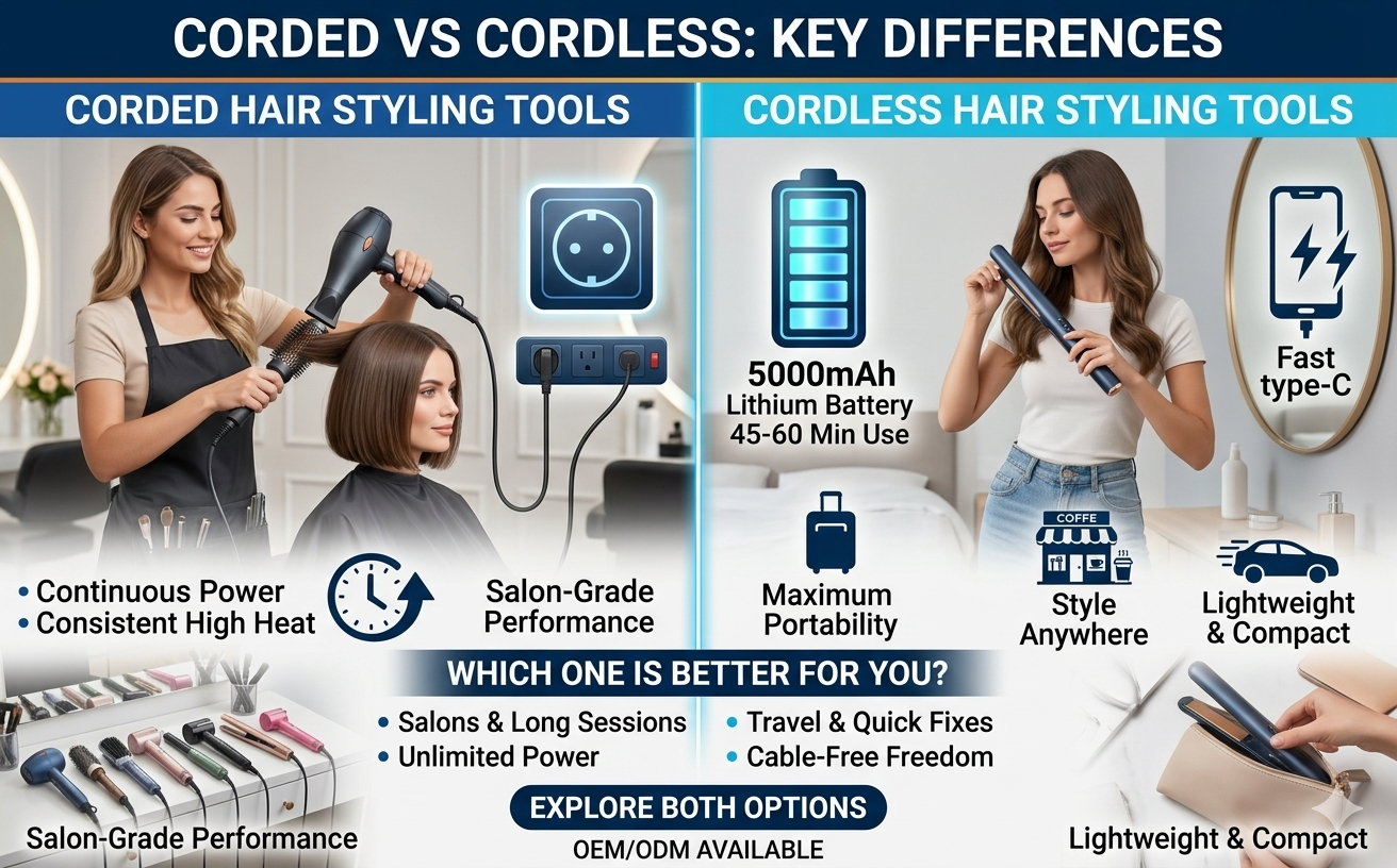 comparison between corded and cordless hair styling tools portability and performance.png