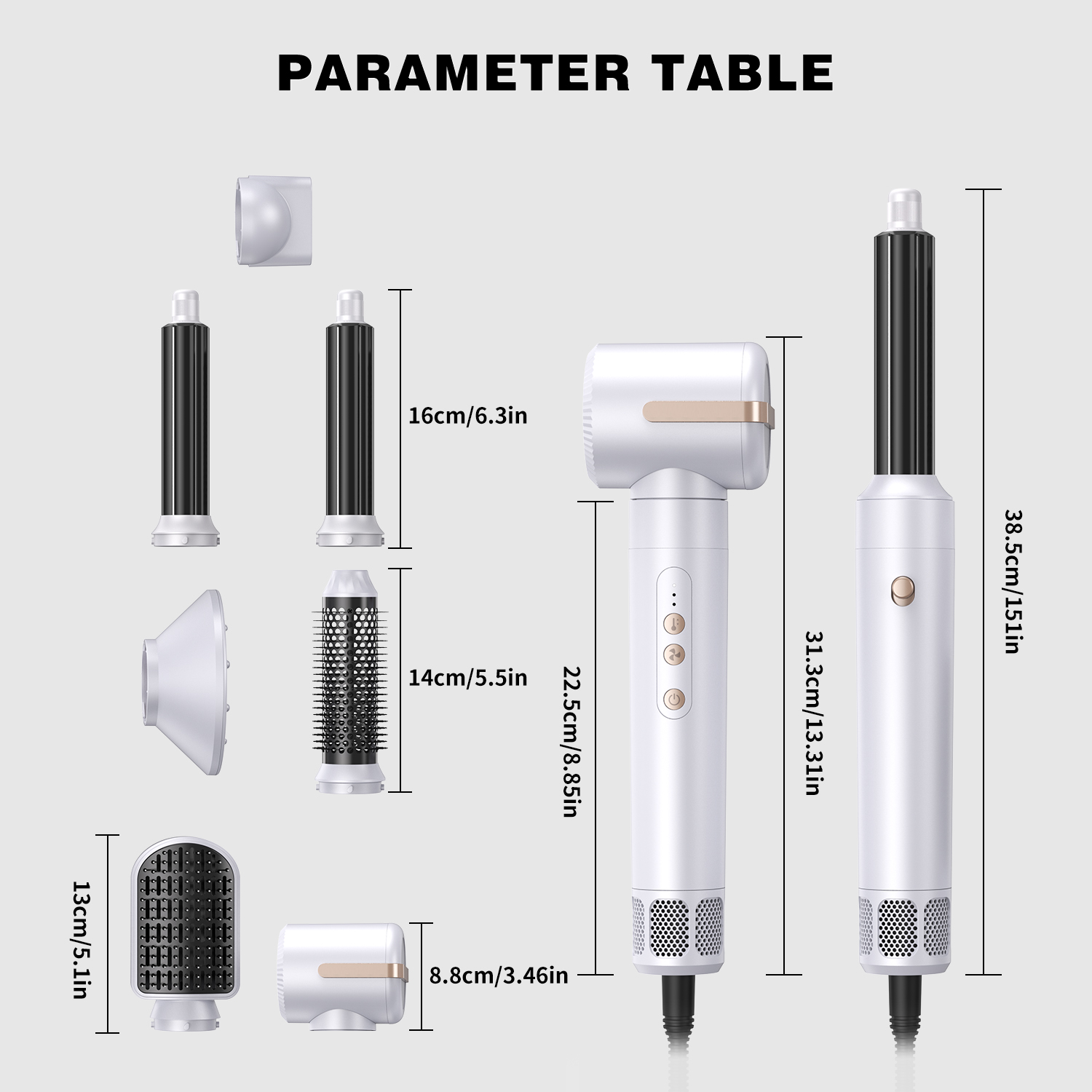 High-tech multi function hair styler for ecommerce beauty appliances.jpg