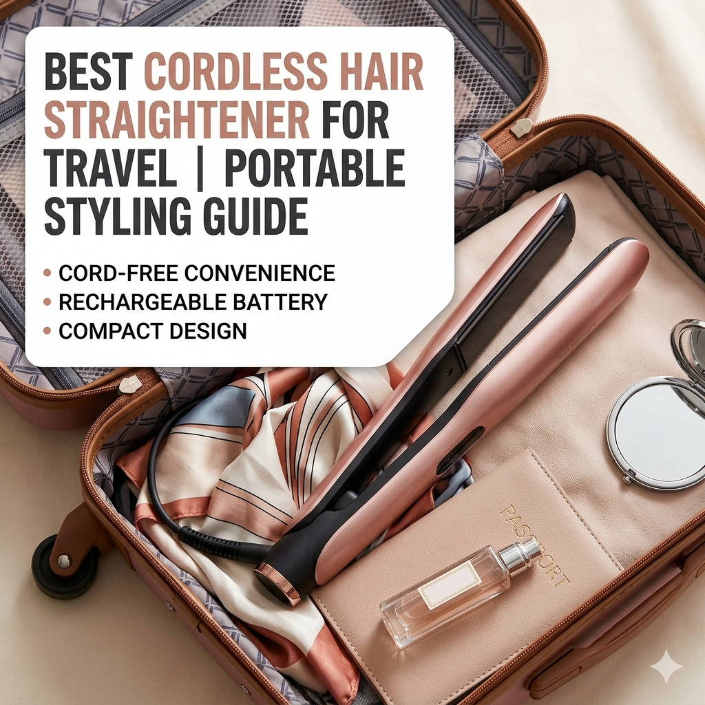 Best Cordless Hair Straightener for Travel