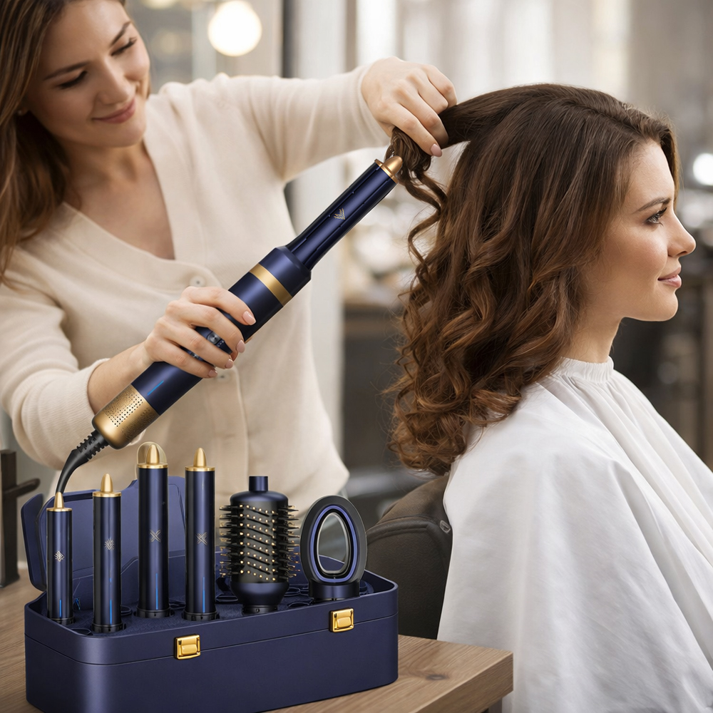 Stylist using multi-function hair styler on client.jpg