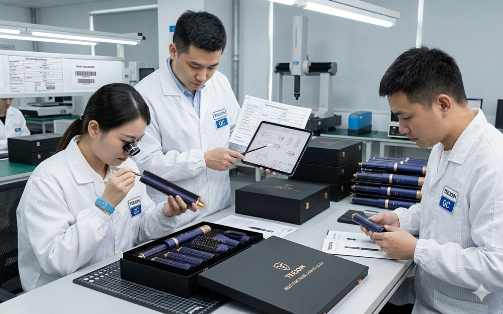 Factory quality inspection for OEM hair stylers.jpg