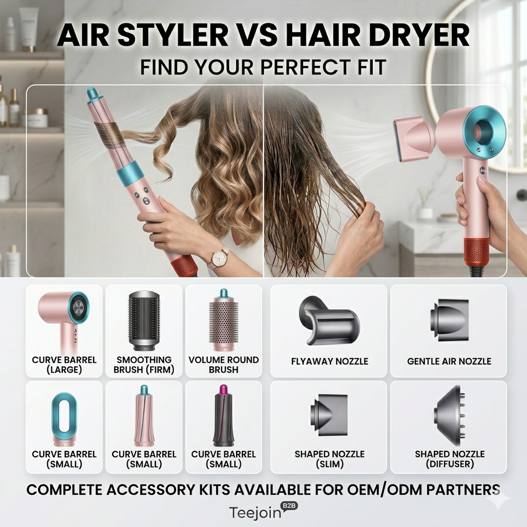 Air Styler vs Hair Dryer