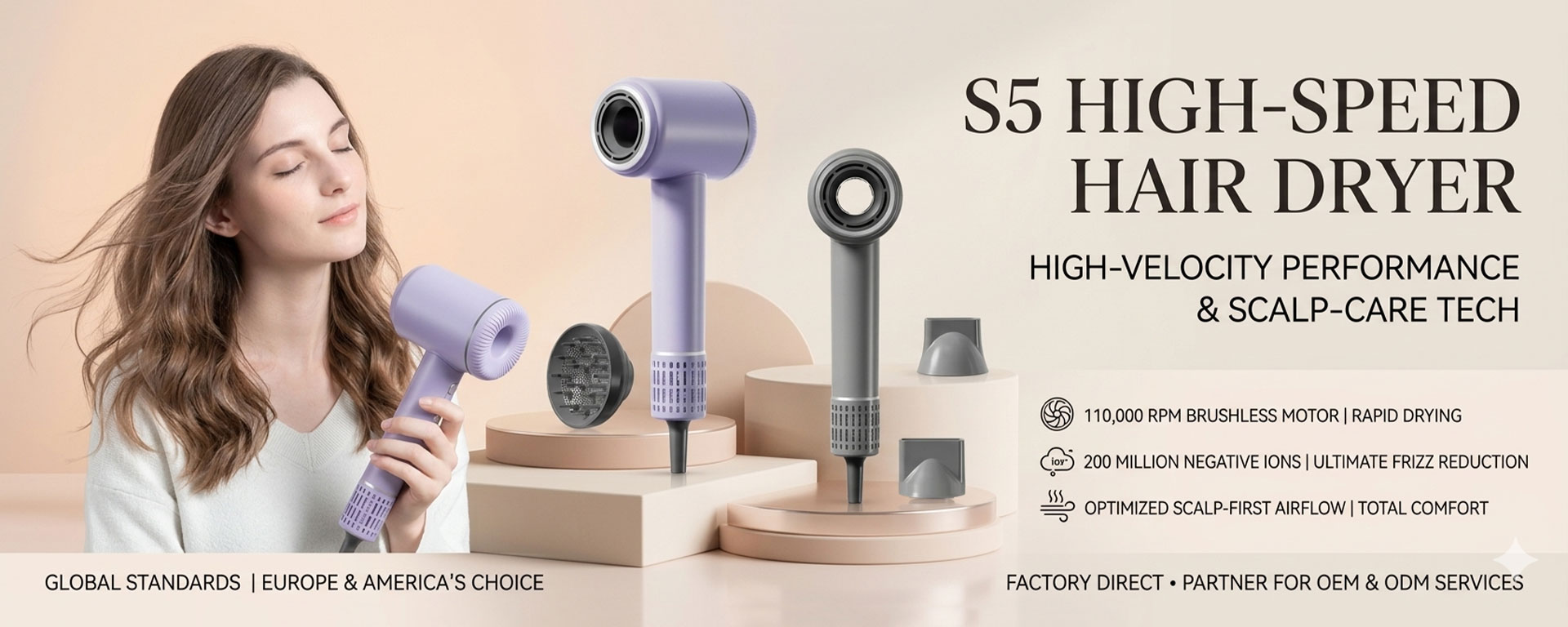 Sale S5 High Speed Hair Dryer Factory