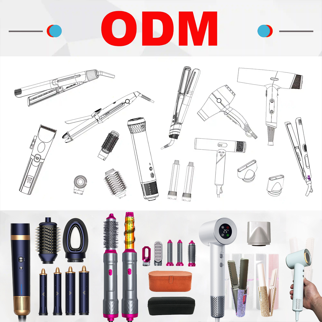 Teejoin complete product portfolio of high-speed hair dryers, portable Bling straighteners, and multi-functional stylers.jpg