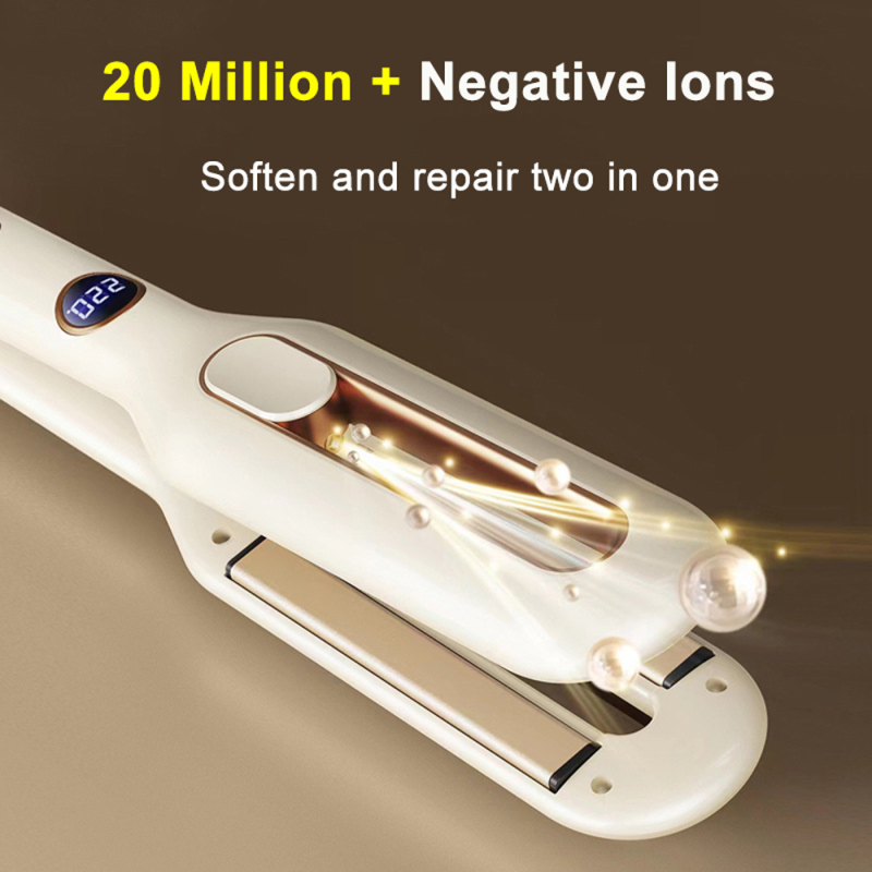 New Hair Styler Titanium Flat Iron Hair Straightener