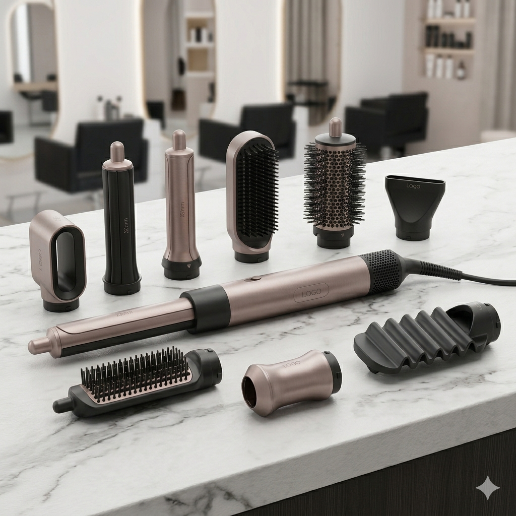 Professional high-speed ionic hair dryer with 110,000RPM motor for salon professionals.png