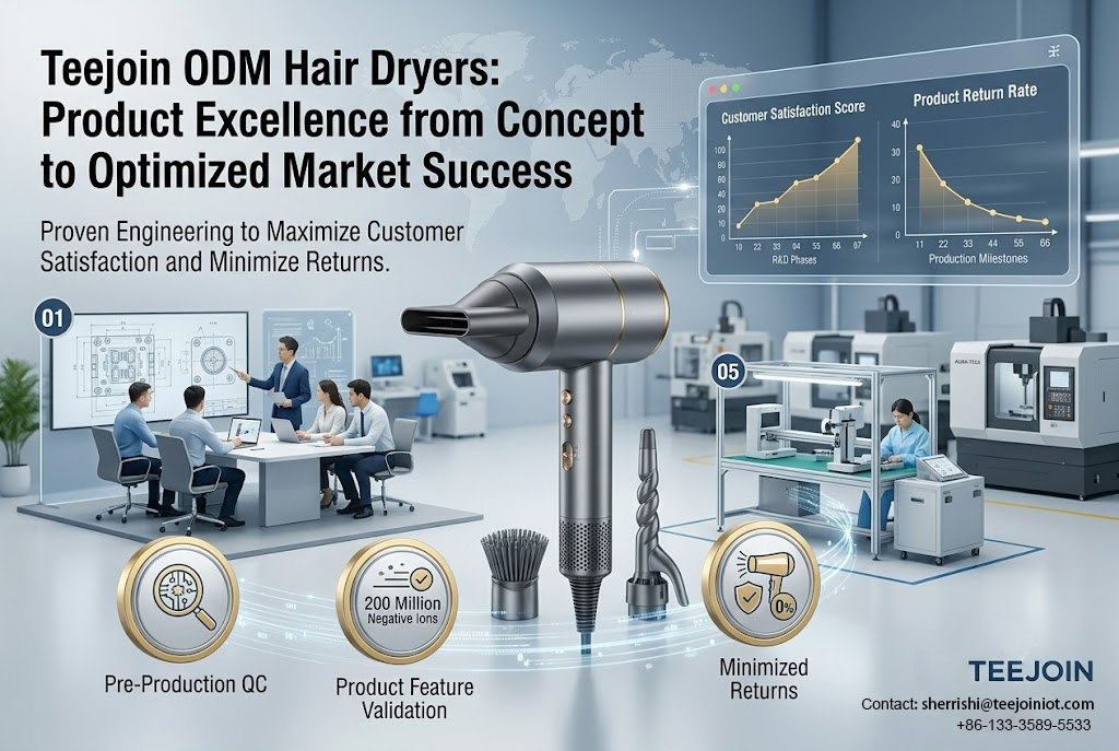 High-speed hair appliance designed to reduce customer returns through product optimization.jpg