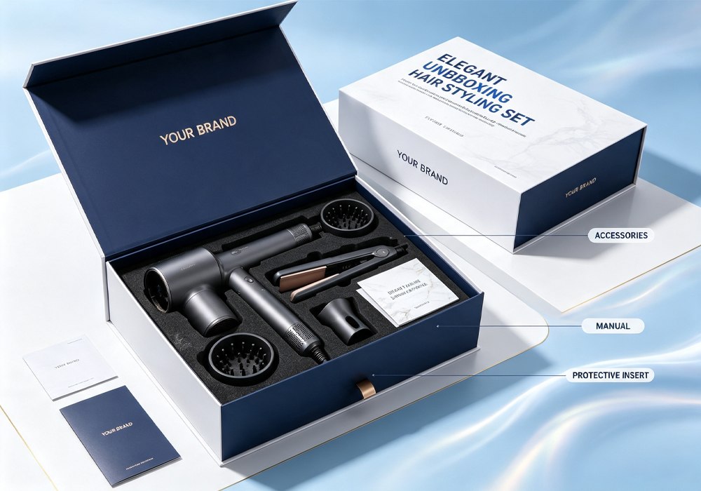 Premium hair appliance packaging with product accessories.jpg Premium hair appliance packaging with product accessories.jpg