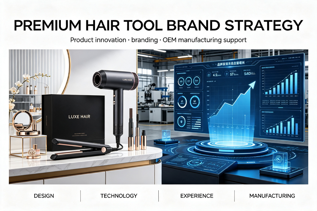 Hair tool brand differentiation strategy with OEM manufacturing support.jpg Hair tool brand differentiation strategy with OEM manufacturing support.jpg