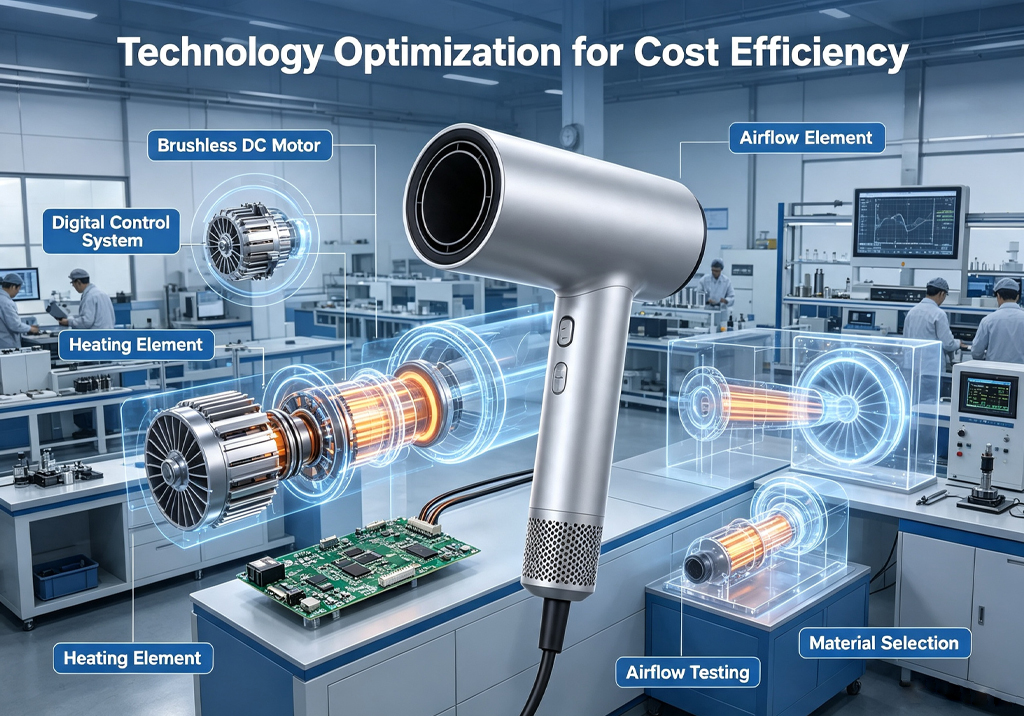 OEM hair tool manufacturing cost optimization process.jpg