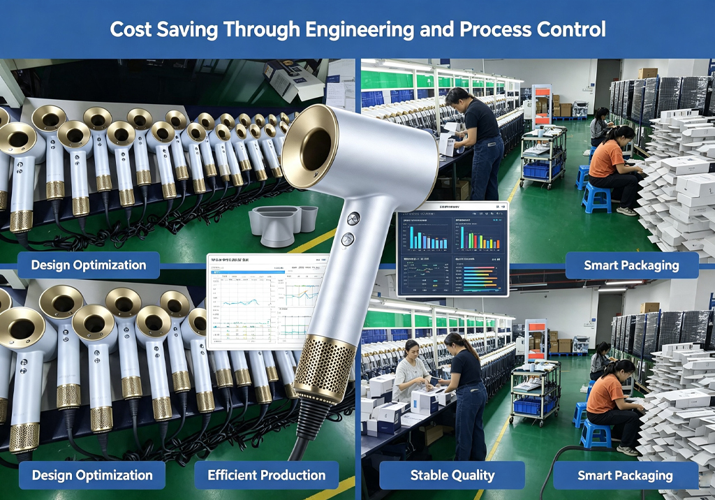 OEM hair appliance supplier cost optimization supply chain.jpg