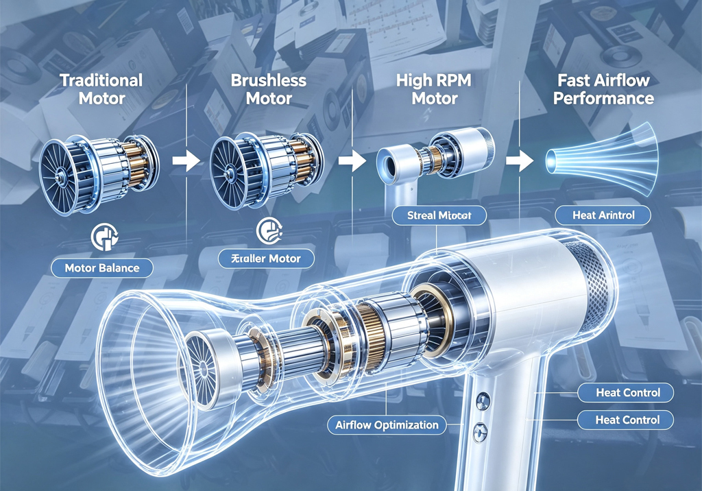 High RPM motor technology inside modern hair dryers.jpg