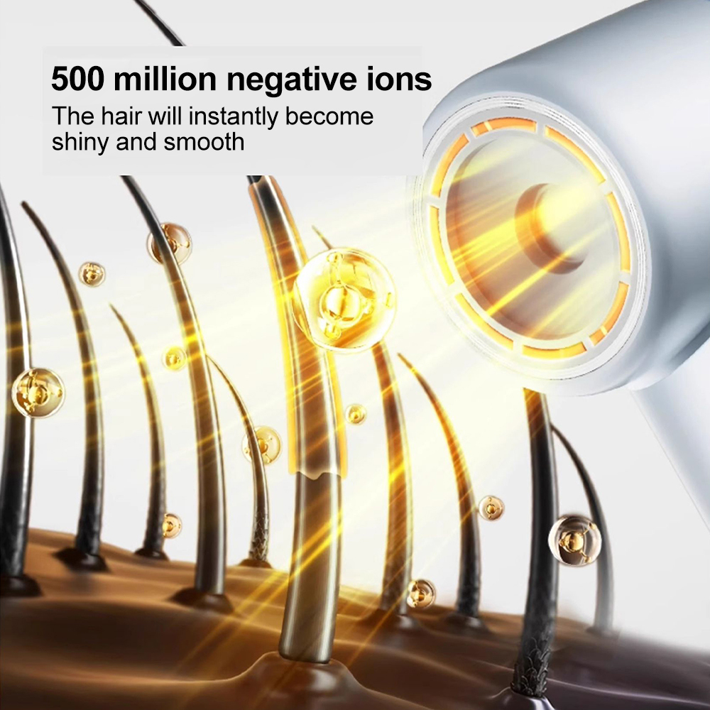 M10 High Speed Hair Dryer | 110000 RPM Negative Ions Blow Dryer